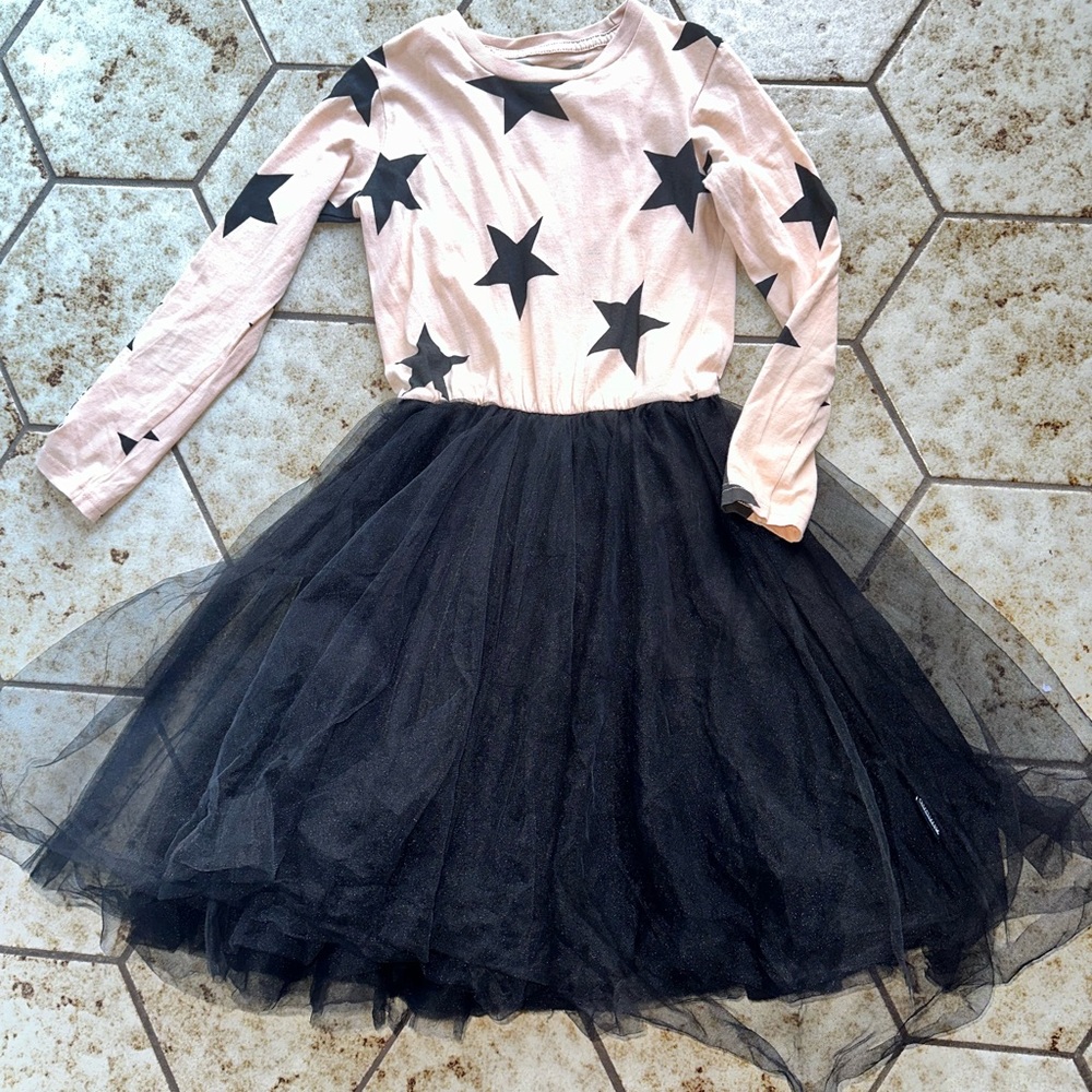 Nununu magic star tulle dress